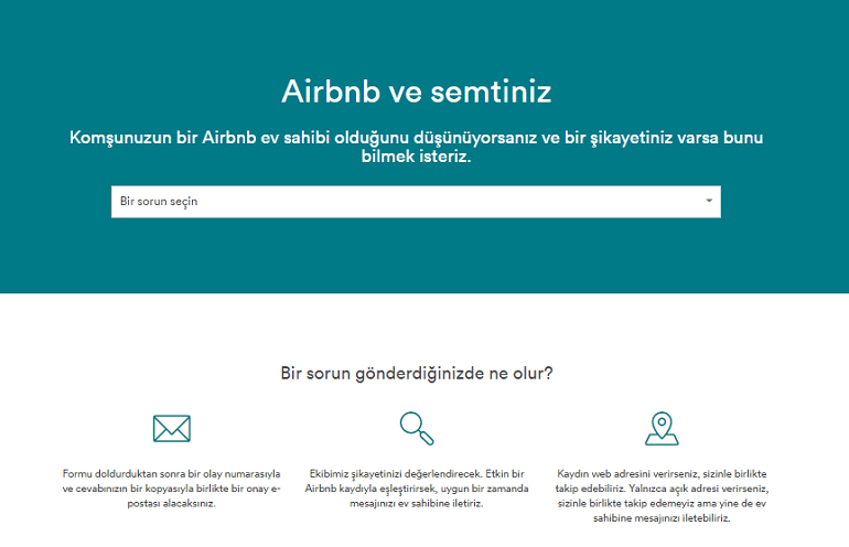 Airbnb-Komşular-İçin-Sikayet-İmkanı